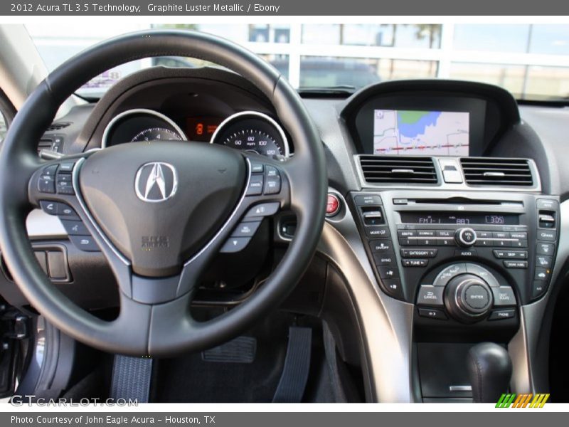 Graphite Luster Metallic / Ebony 2012 Acura TL 3.5 Technology