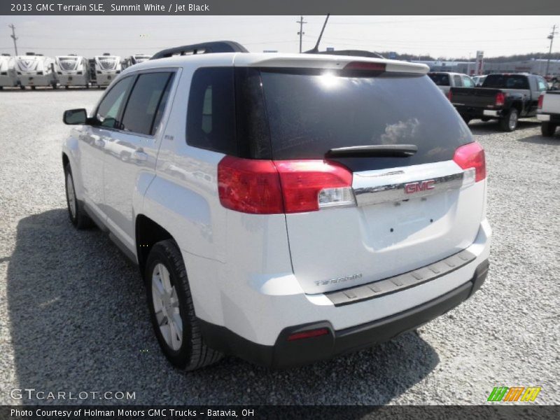 Summit White / Jet Black 2013 GMC Terrain SLE