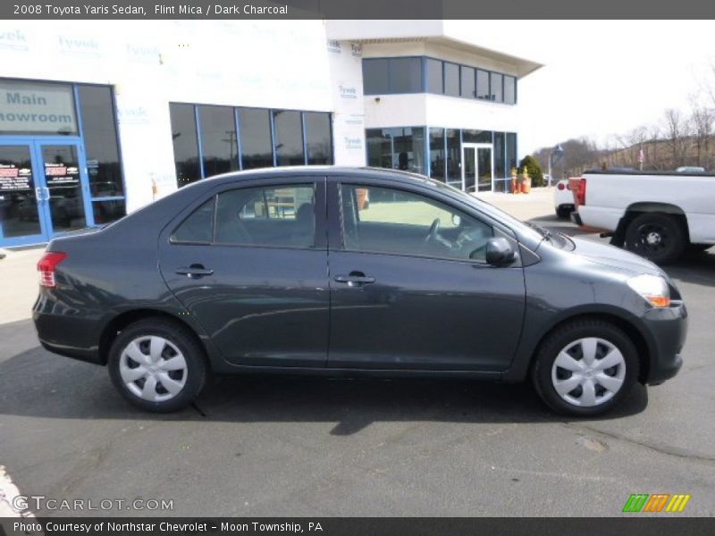 Flint Mica / Dark Charcoal 2008 Toyota Yaris Sedan