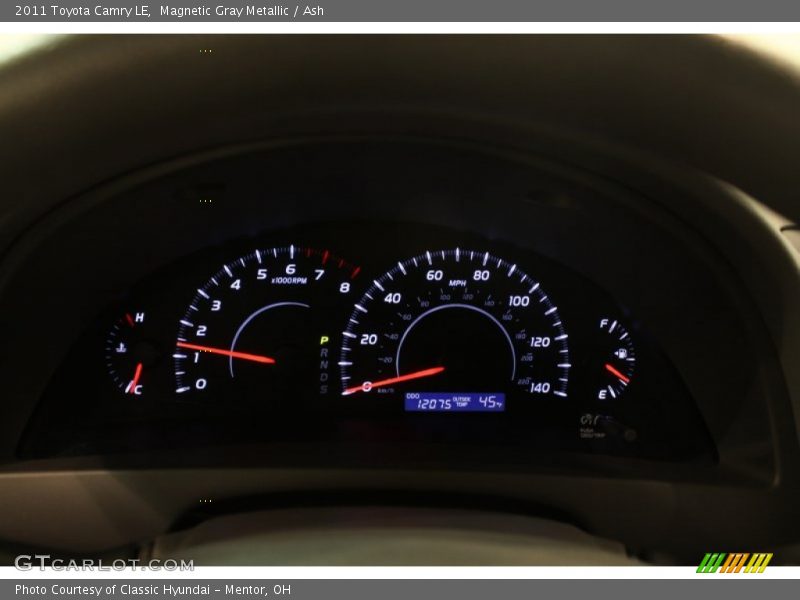 Magnetic Gray Metallic / Ash 2011 Toyota Camry LE