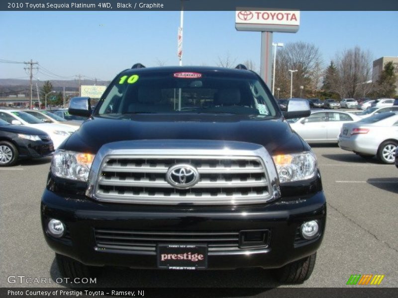 Black / Graphite 2010 Toyota Sequoia Platinum 4WD