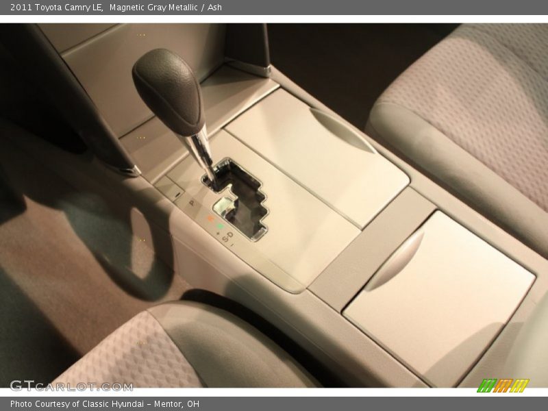 Magnetic Gray Metallic / Ash 2011 Toyota Camry LE