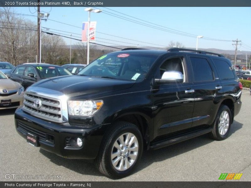 Black / Graphite 2010 Toyota Sequoia Platinum 4WD