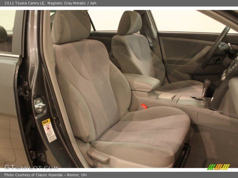 Magnetic Gray Metallic / Ash 2011 Toyota Camry LE