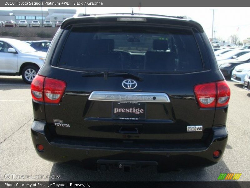 Black / Graphite 2010 Toyota Sequoia Platinum 4WD