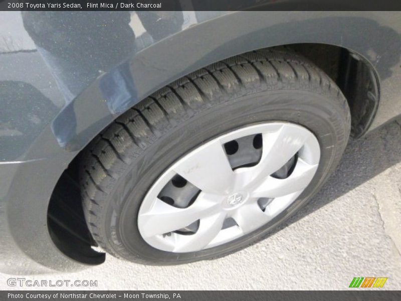 Flint Mica / Dark Charcoal 2008 Toyota Yaris Sedan