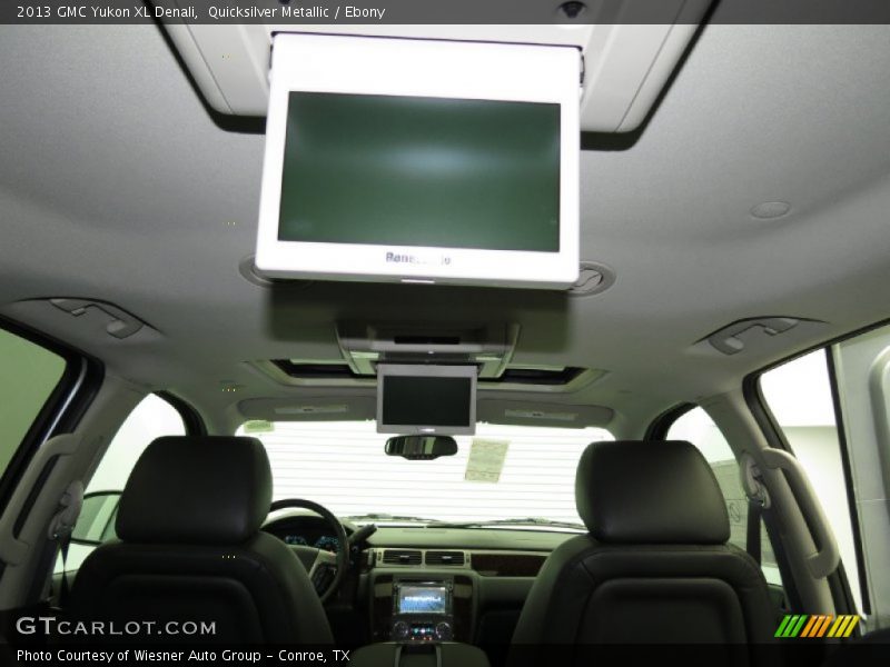 Quicksilver Metallic / Ebony 2013 GMC Yukon XL Denali