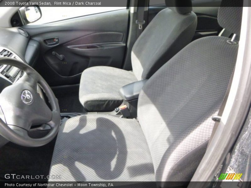 Flint Mica / Dark Charcoal 2008 Toyota Yaris Sedan
