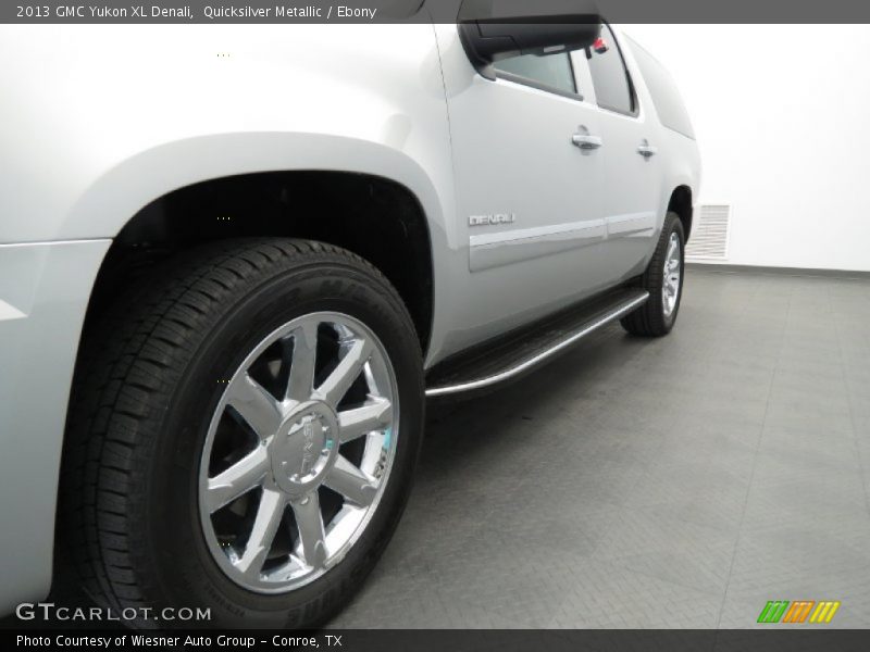 Quicksilver Metallic / Ebony 2013 GMC Yukon XL Denali
