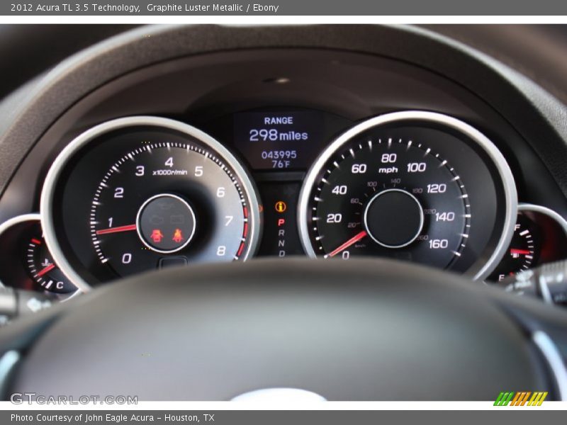 Graphite Luster Metallic / Ebony 2012 Acura TL 3.5 Technology