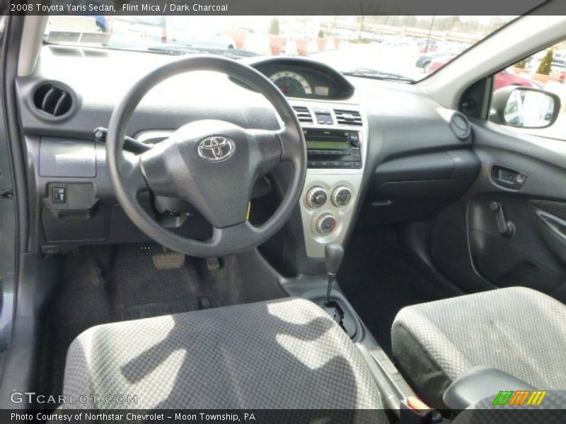 Flint Mica / Dark Charcoal 2008 Toyota Yaris Sedan