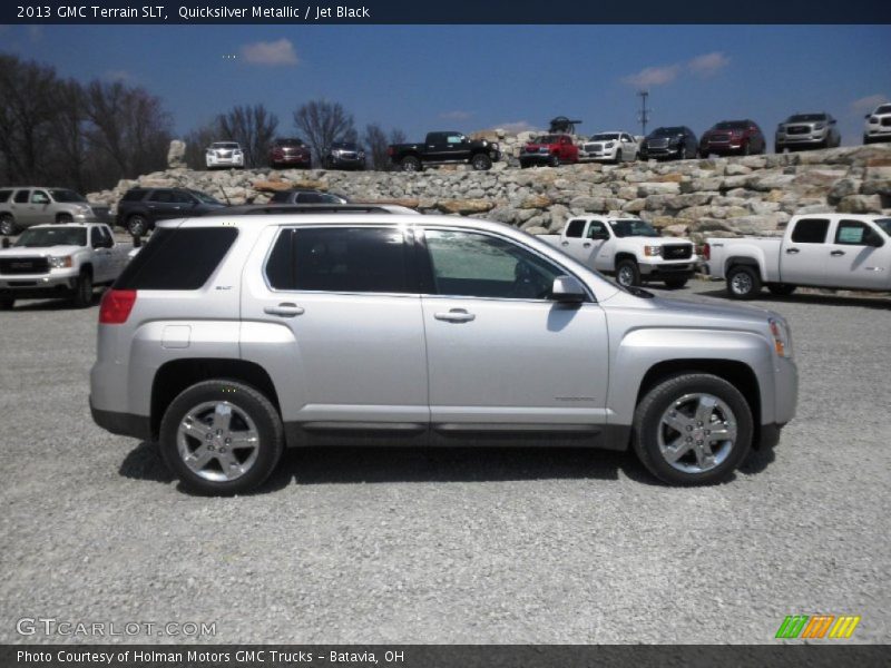 Quicksilver Metallic / Jet Black 2013 GMC Terrain SLT