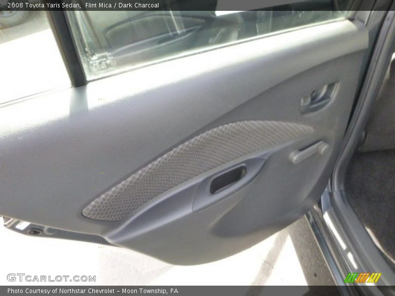 Flint Mica / Dark Charcoal 2008 Toyota Yaris Sedan