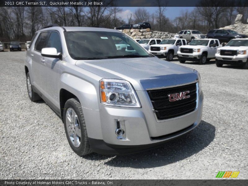 Quicksilver Metallic / Jet Black 2013 GMC Terrain SLT