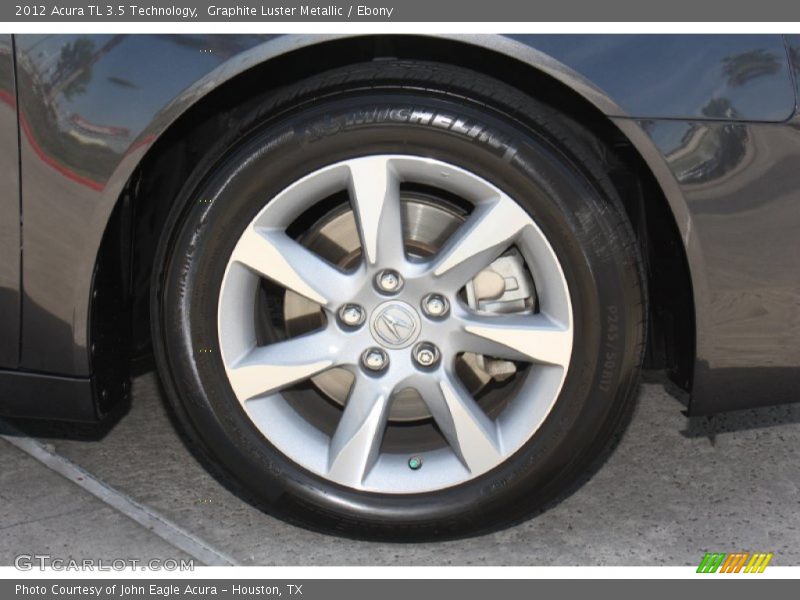 Graphite Luster Metallic / Ebony 2012 Acura TL 3.5 Technology