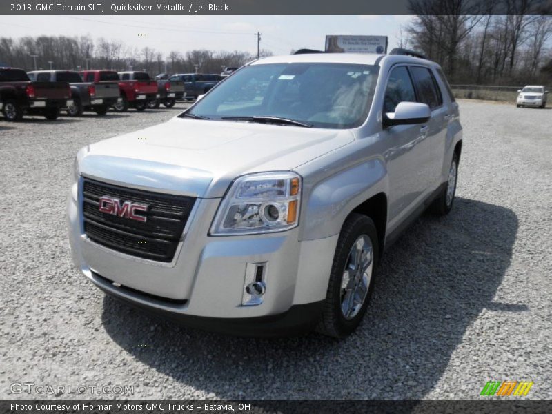 Quicksilver Metallic / Jet Black 2013 GMC Terrain SLT