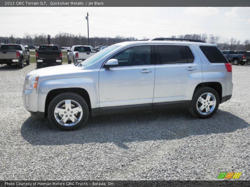 Quicksilver Metallic / Jet Black 2013 GMC Terrain SLT
