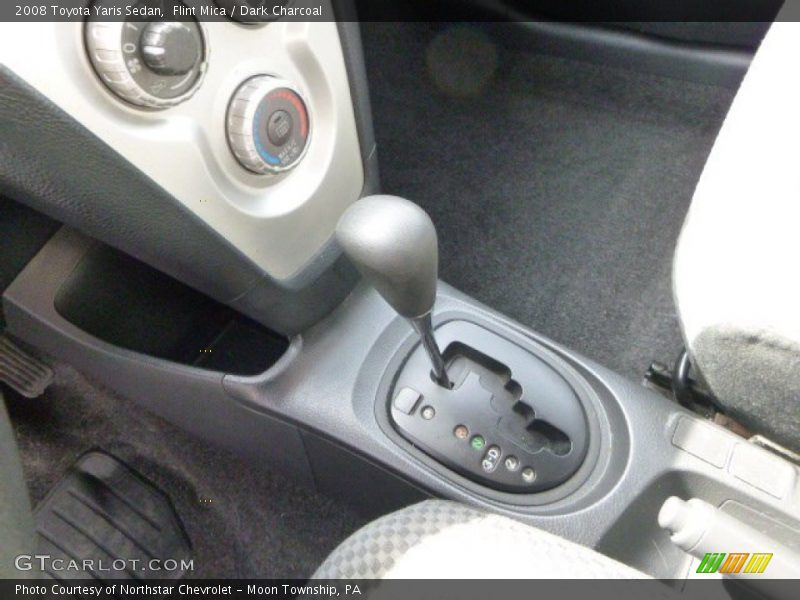 Flint Mica / Dark Charcoal 2008 Toyota Yaris Sedan
