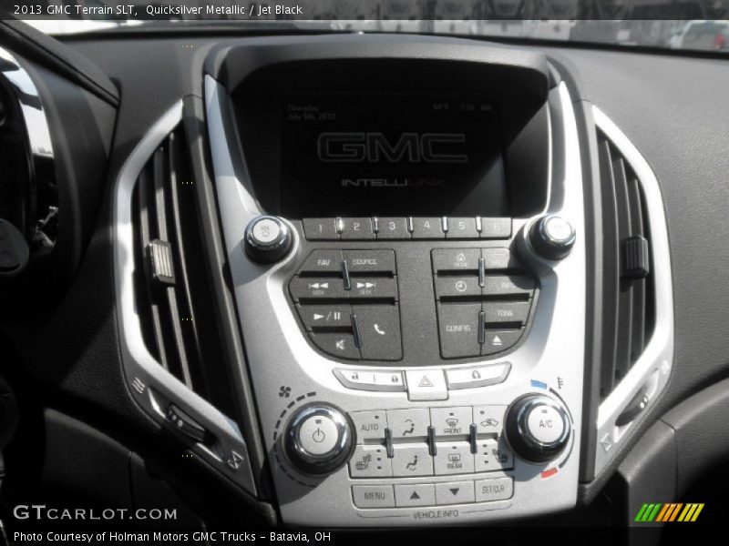 Quicksilver Metallic / Jet Black 2013 GMC Terrain SLT