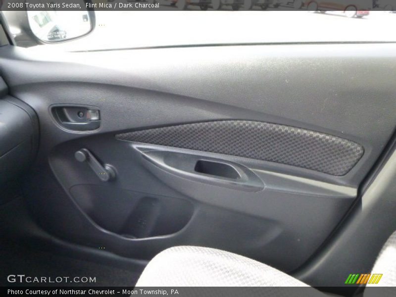 Flint Mica / Dark Charcoal 2008 Toyota Yaris Sedan