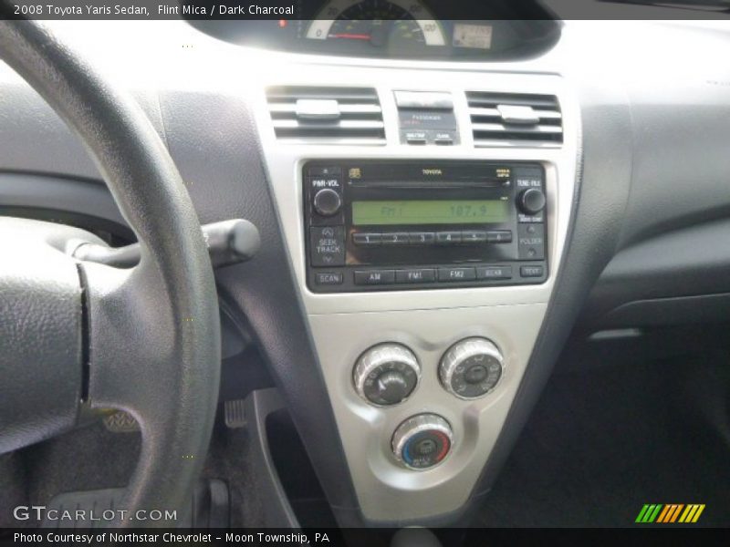Flint Mica / Dark Charcoal 2008 Toyota Yaris Sedan