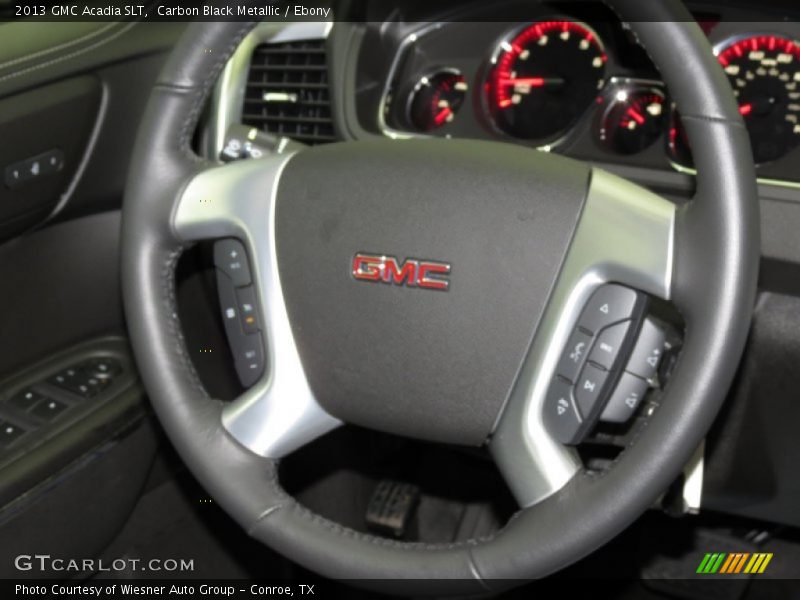 Carbon Black Metallic / Ebony 2013 GMC Acadia SLT