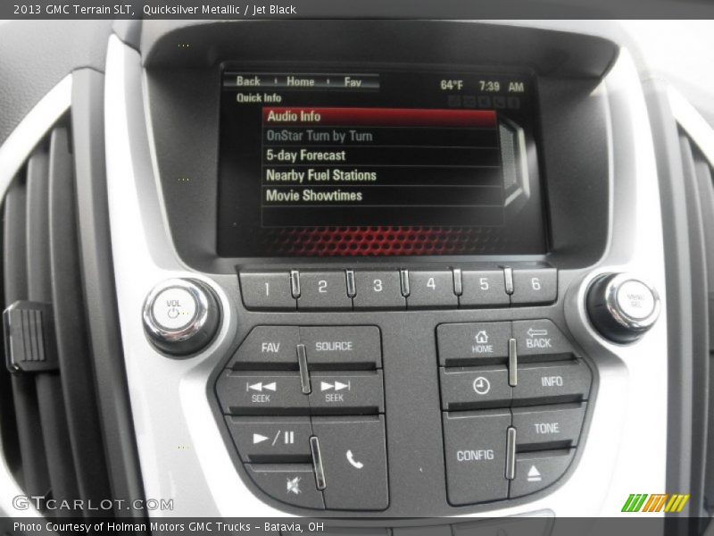 Quicksilver Metallic / Jet Black 2013 GMC Terrain SLT