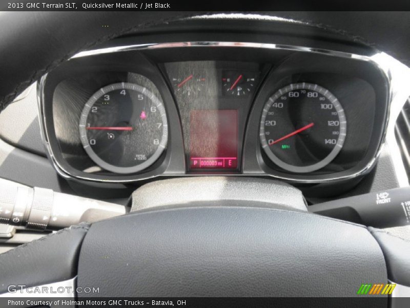 Quicksilver Metallic / Jet Black 2013 GMC Terrain SLT