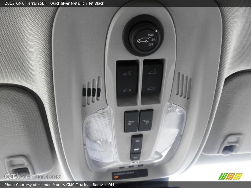 Quicksilver Metallic / Jet Black 2013 GMC Terrain SLT
