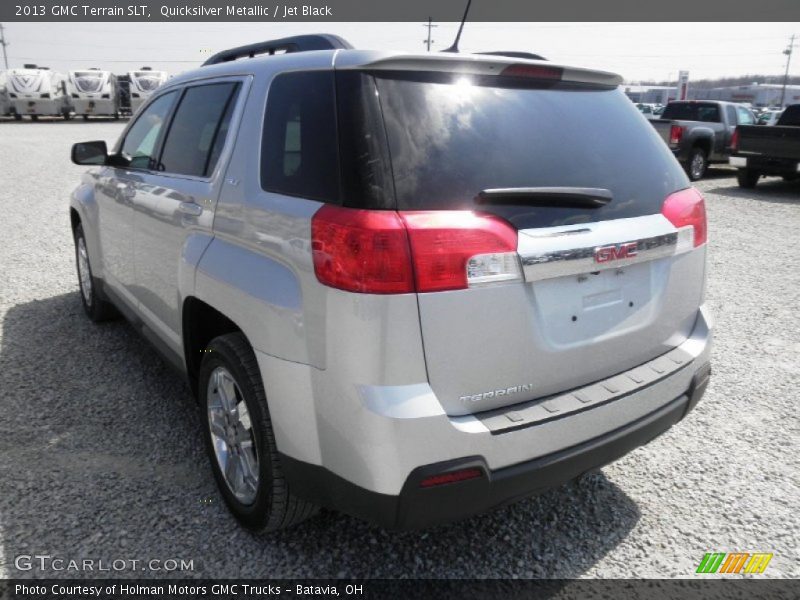 Quicksilver Metallic / Jet Black 2013 GMC Terrain SLT
