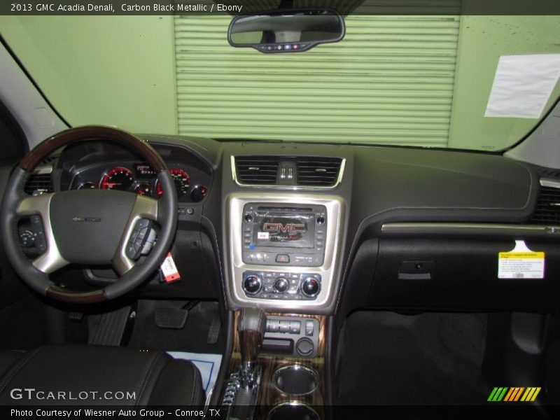 Carbon Black Metallic / Ebony 2013 GMC Acadia Denali