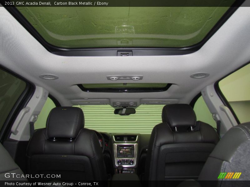 Carbon Black Metallic / Ebony 2013 GMC Acadia Denali