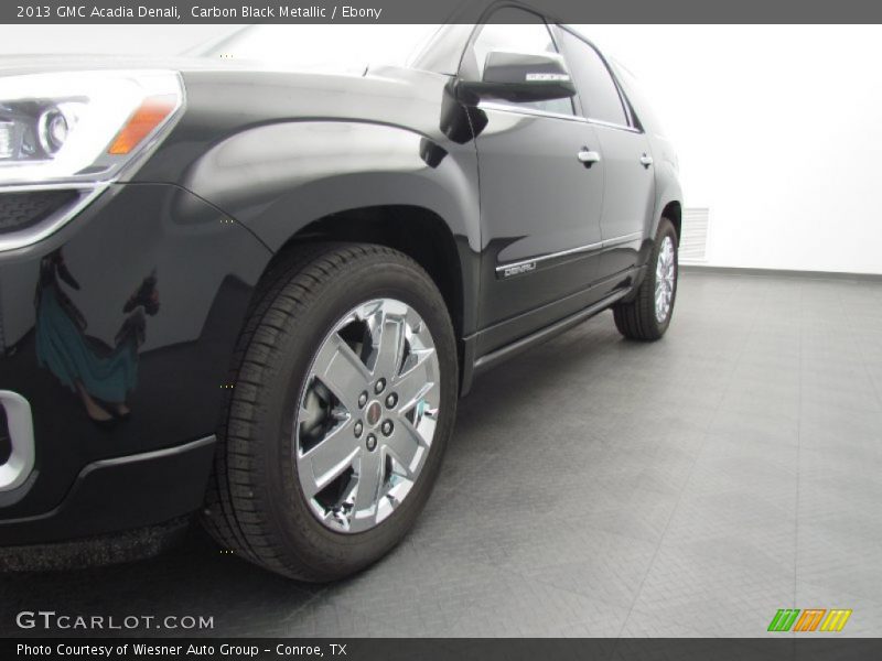 Carbon Black Metallic / Ebony 2013 GMC Acadia Denali