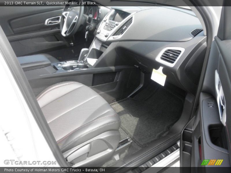 Quicksilver Metallic / Jet Black 2013 GMC Terrain SLT