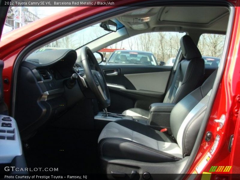 Barcelona Red Metallic / Black/Ash 2012 Toyota Camry SE V6
