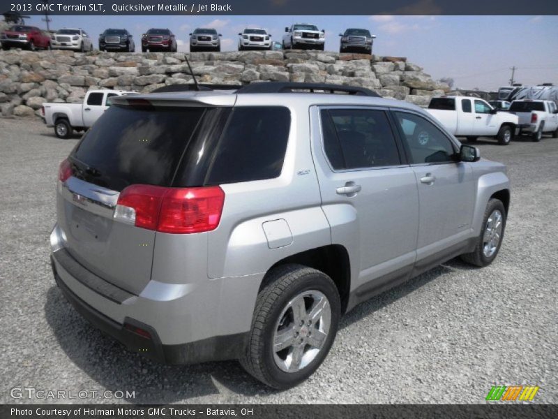 Quicksilver Metallic / Jet Black 2013 GMC Terrain SLT