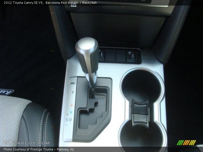 Barcelona Red Metallic / Black/Ash 2012 Toyota Camry SE V6