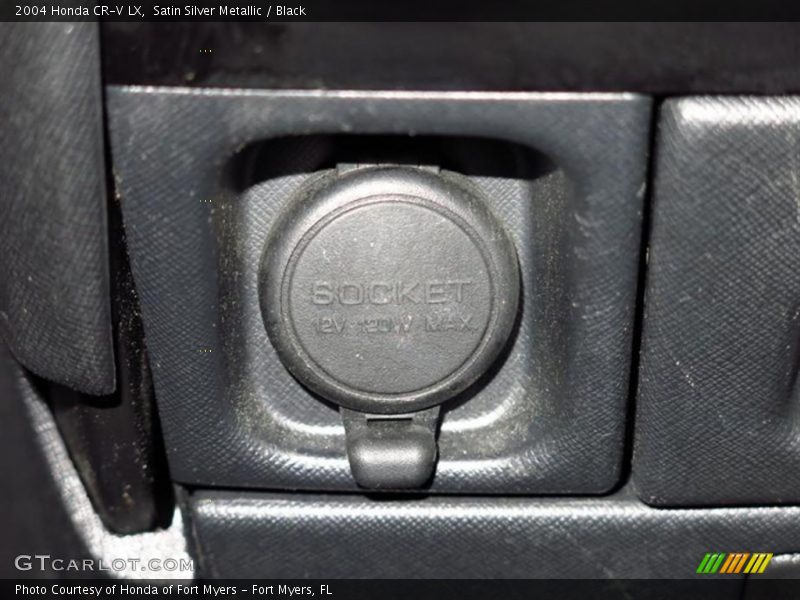 Satin Silver Metallic / Black 2004 Honda CR-V LX