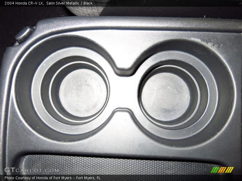 Satin Silver Metallic / Black 2004 Honda CR-V LX