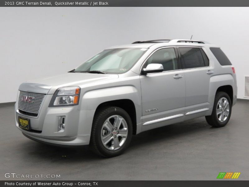 Quicksilver Metallic / Jet Black 2013 GMC Terrain Denali