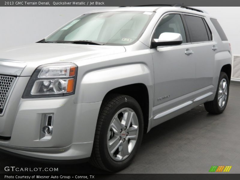 Quicksilver Metallic / Jet Black 2013 GMC Terrain Denali