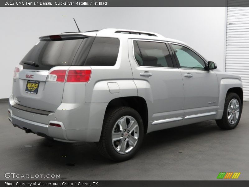 Quicksilver Metallic / Jet Black 2013 GMC Terrain Denali