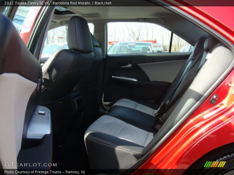 Barcelona Red Metallic / Black/Ash 2012 Toyota Camry SE V6