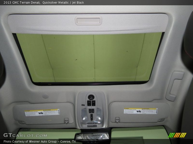 Quicksilver Metallic / Jet Black 2013 GMC Terrain Denali