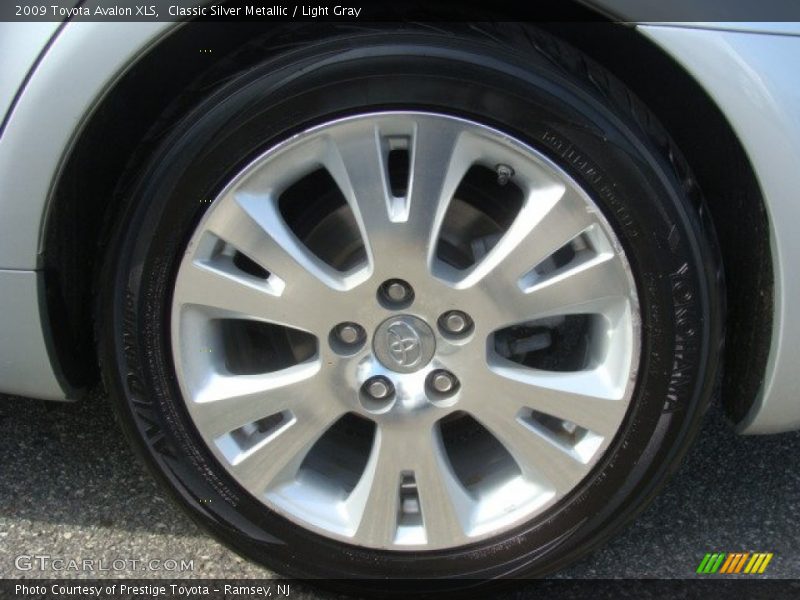 Classic Silver Metallic / Light Gray 2009 Toyota Avalon XLS