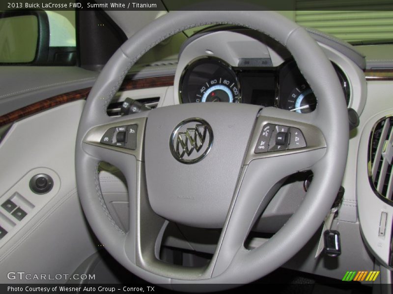 Summit White / Titanium 2013 Buick LaCrosse FWD