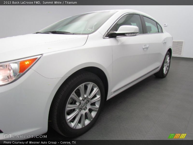 Summit White / Titanium 2013 Buick LaCrosse FWD