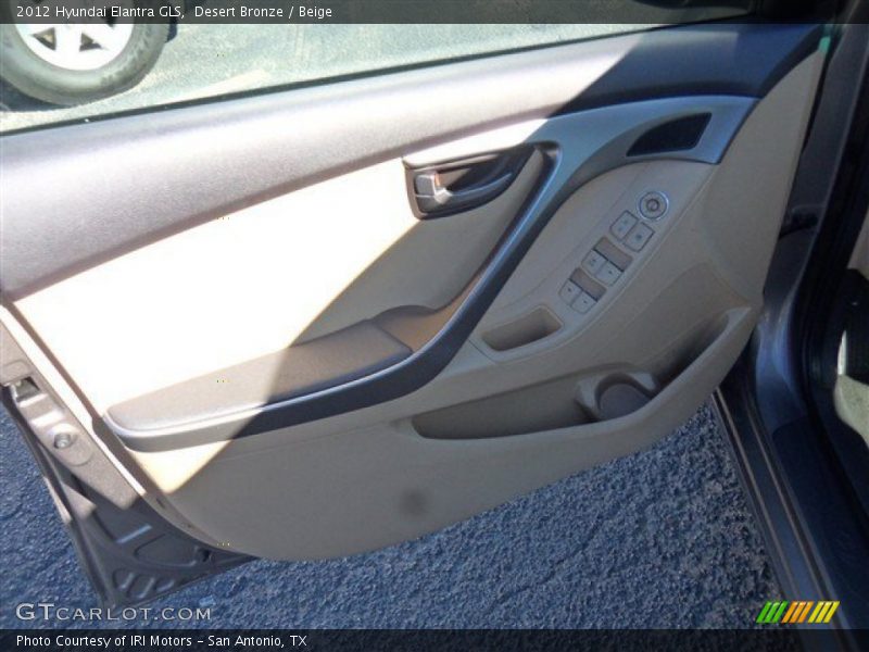 Desert Bronze / Beige 2012 Hyundai Elantra GLS