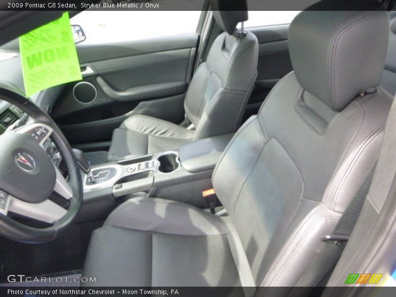  2009 G8 Sedan Onyx Interior