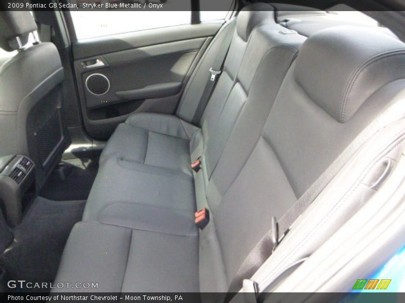 Rear Seat of 2009 G8 Sedan